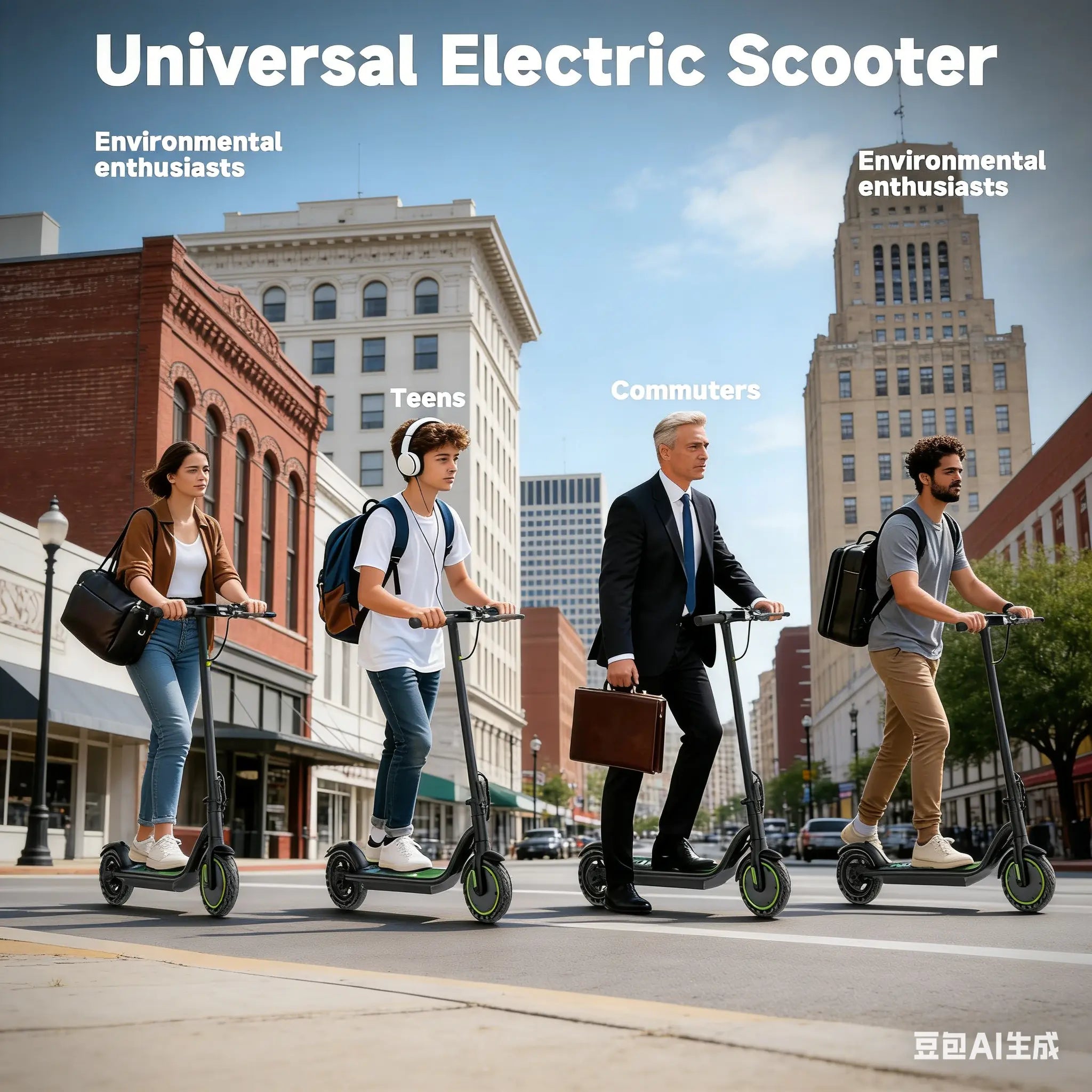 A Sleek Portable Electric Scooter | 350W High Performance Motor, 19MPH Smooth Ride, 8.5" Durable Solid Tires, App Control & Double Safety Braking
